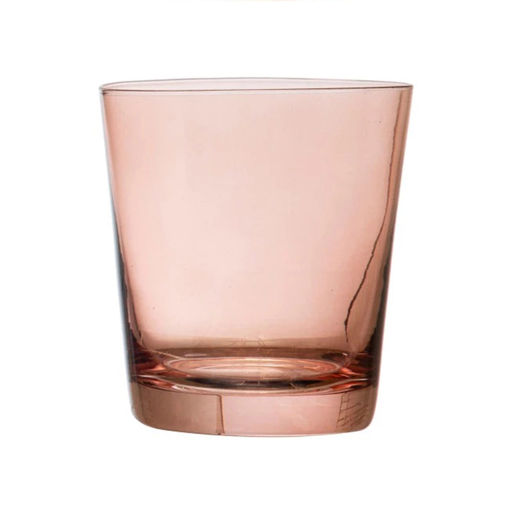 Low Ball Drinking Glass | Pink