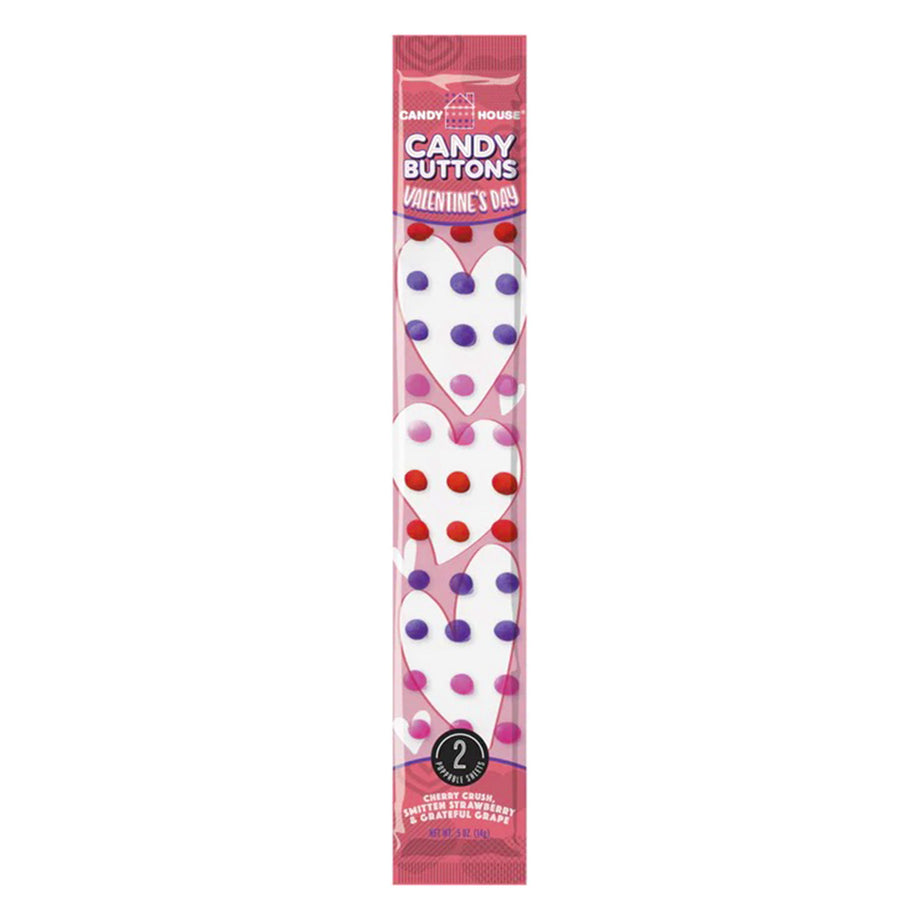 Cherry Crush & Smitten Strawberry Valentine's Day Candy Buttons