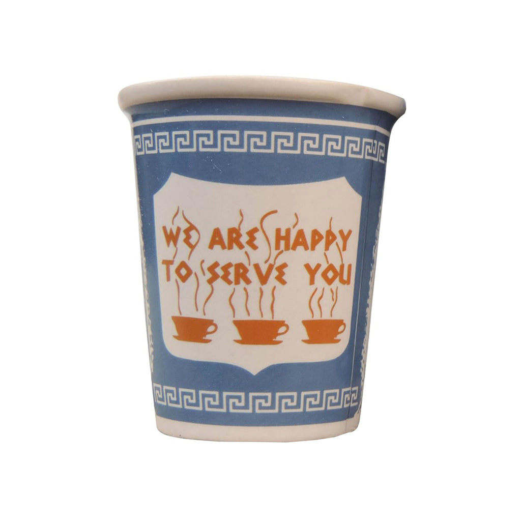 Exception Labs 3 ounce greek ceramic espresso deli cup.