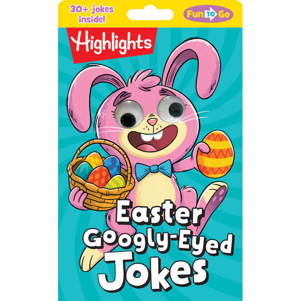 Penguin Random House Highlights Easter Googly-Eyed Jokes book front cover.