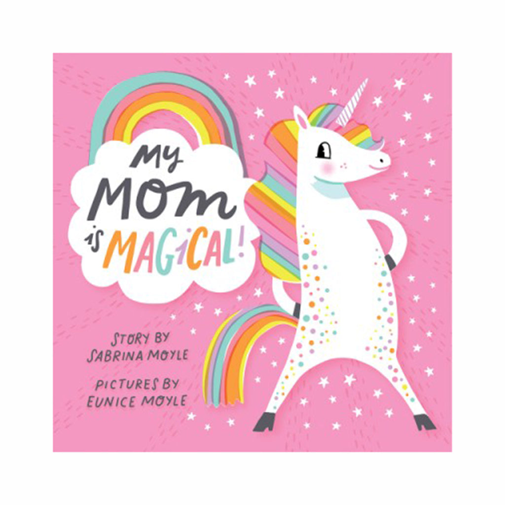 abrams my mom is magical a hello lucky board book cover with unicorn