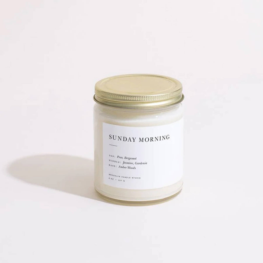 Brooklyn Candle Studio Sunday Morning Minimalist Candle - Thumbnail 4