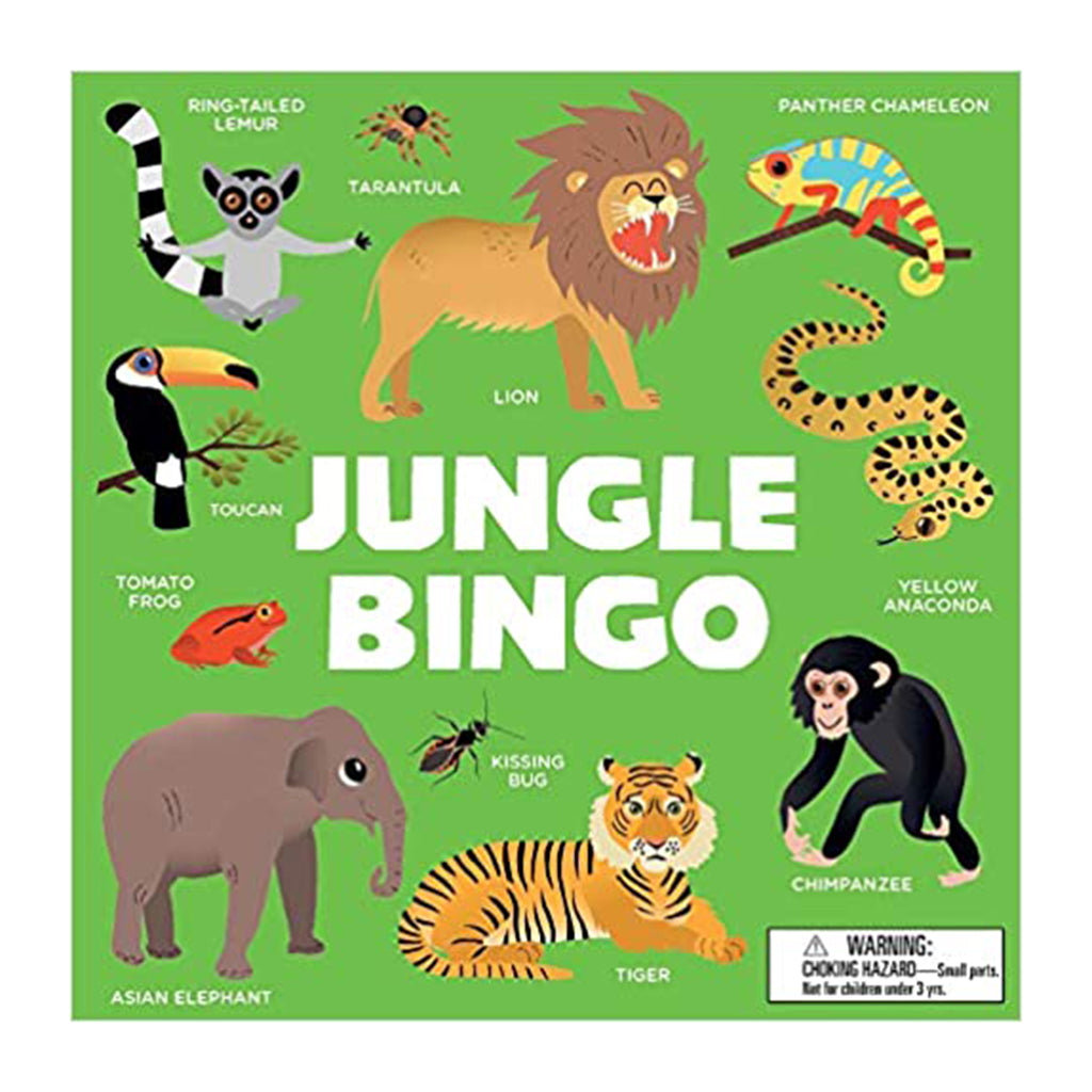 chronicle jungle bingo gamechronicle laurence king jungle bingo for kids packaging front