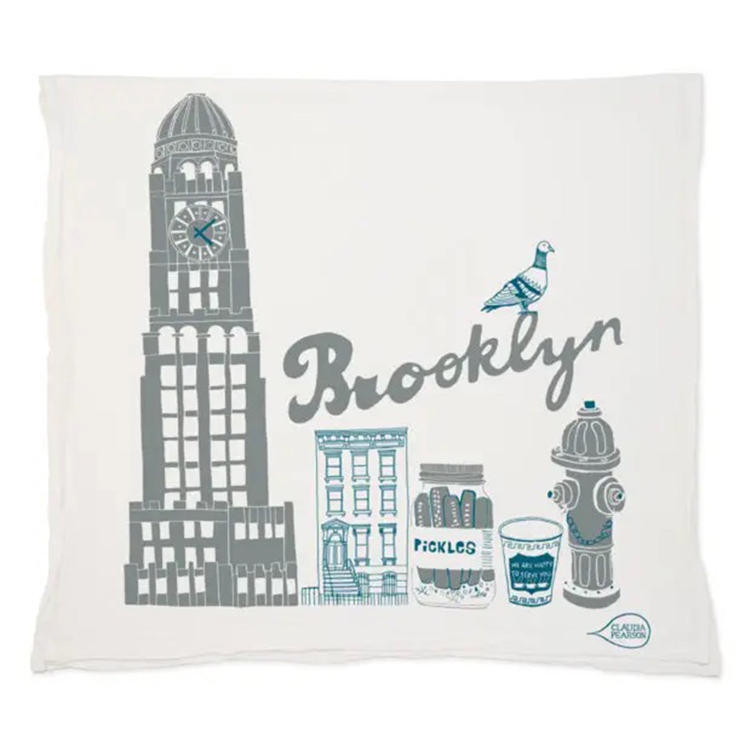Claudia Pearson Brooklyn Tea Towel