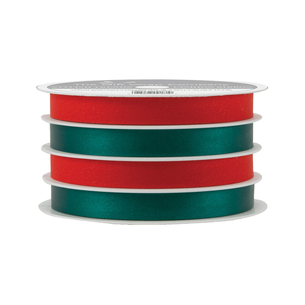 the gift wrap company red and green classic reversible curling ribbon