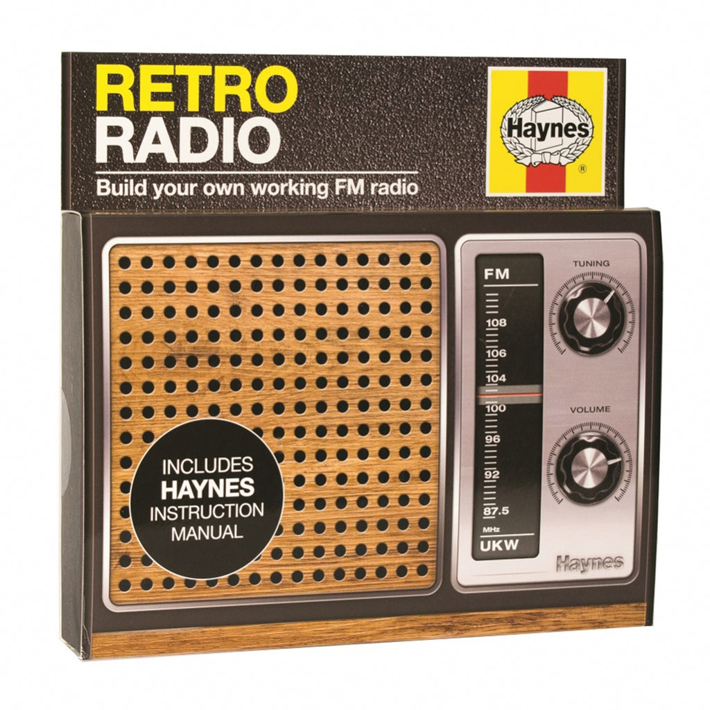 retro radio diy kit box