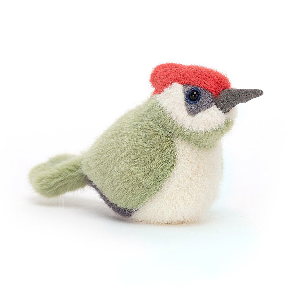 jellycat birdling woodpecker bird plush stuffie toy front