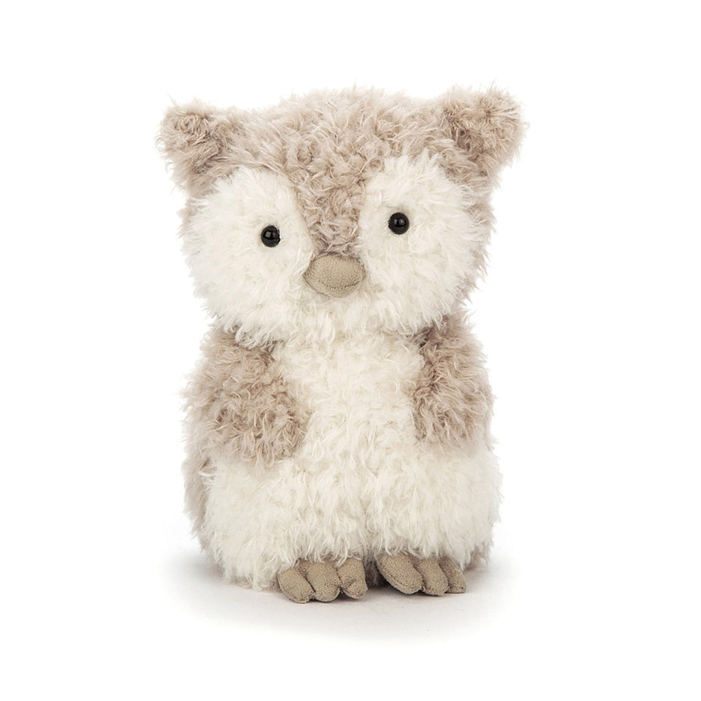 jellycat little owl stuffed animal plush toy front