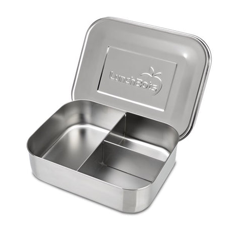 LunchBots Medium Bento Trio Stainless Steel - Thumbnail 3