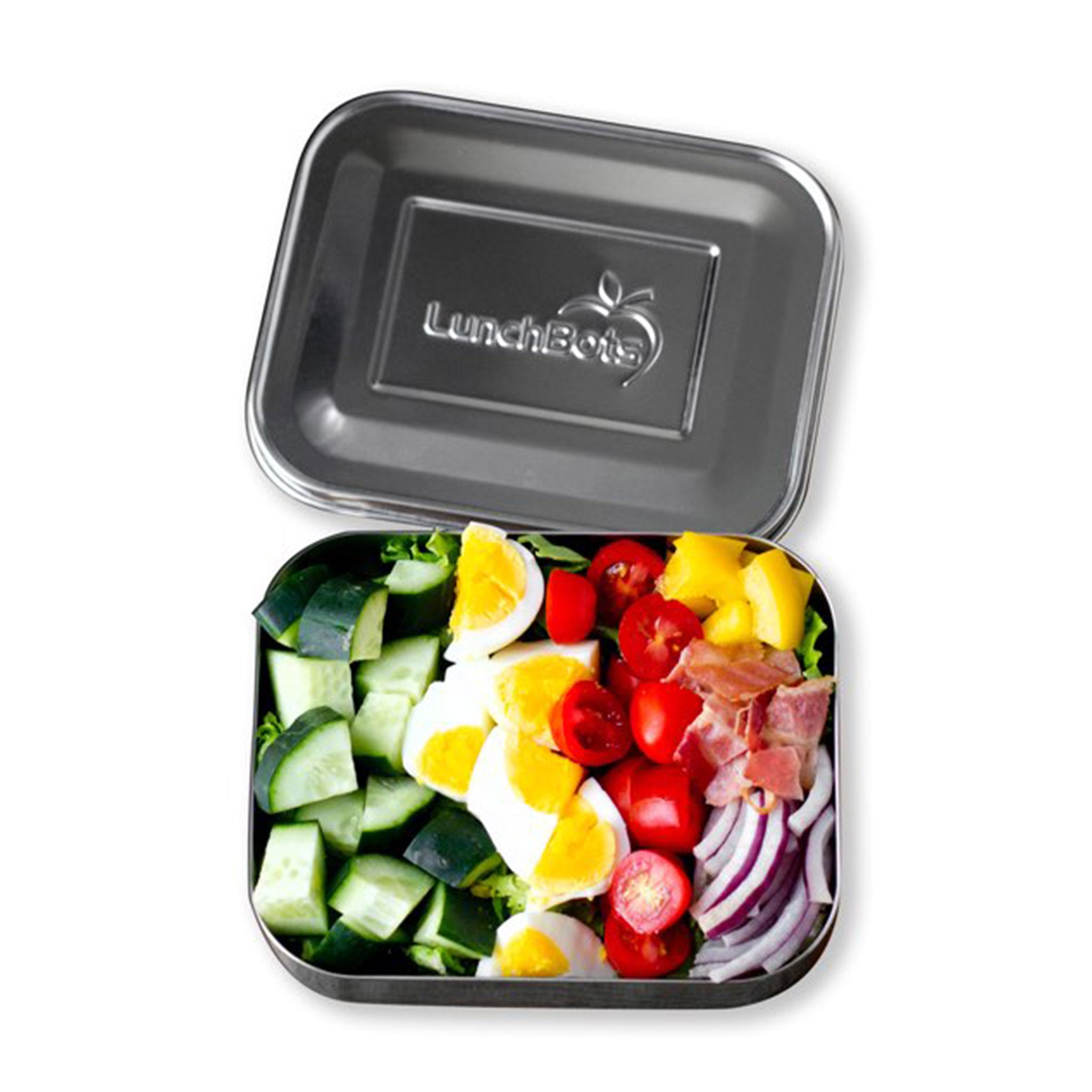 https://blueribbongeneralstore.com/cdn/shop/products/lunchbots-medium-uno-stainless-steel-bento-box-lunchbox-open-with-salad.jpg?v=1627059593