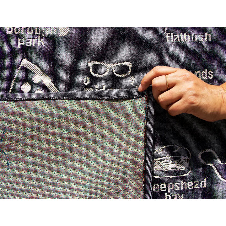 Maptote Brooklyn Knit Throw Blanket - Thumbnail 3