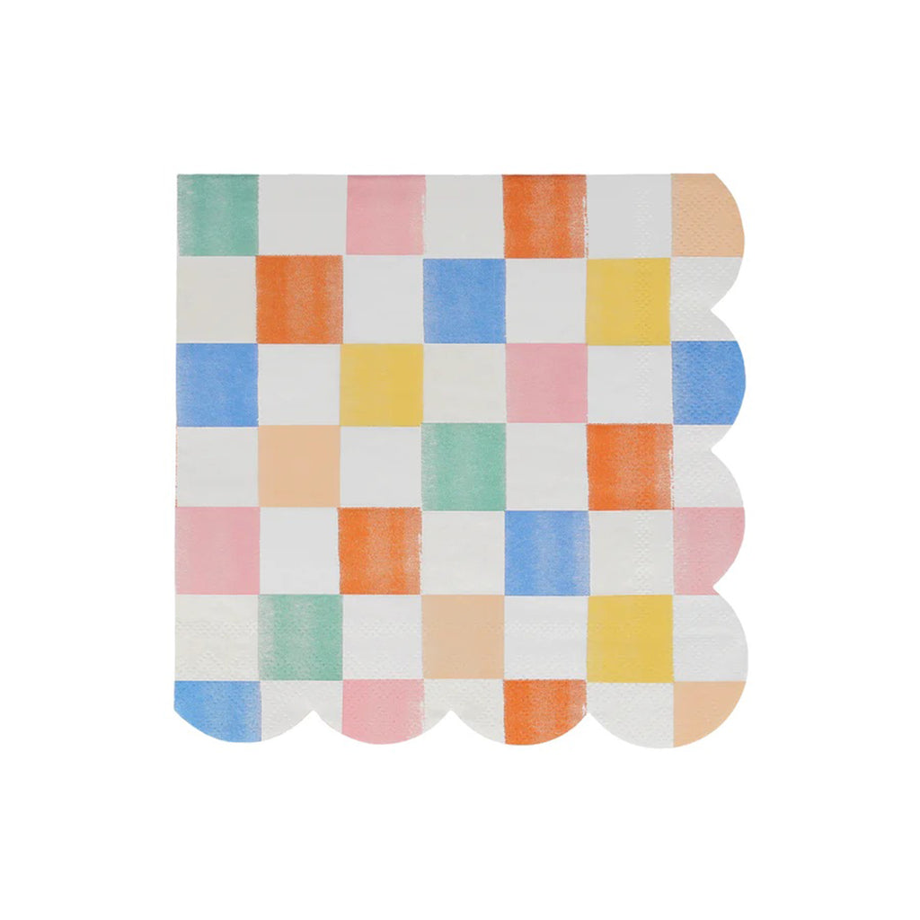 meri meri colorful pattern large napkins