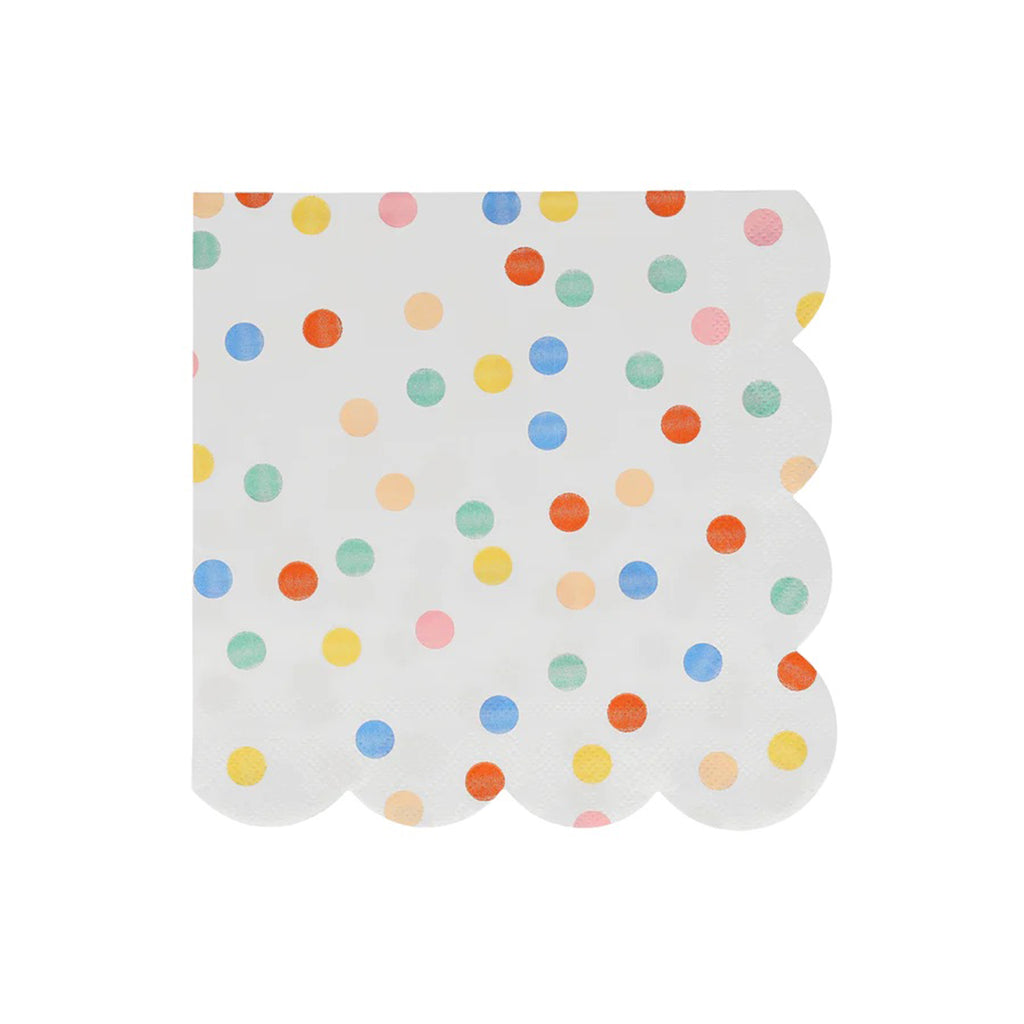 meri meri colorful pattern large napkins