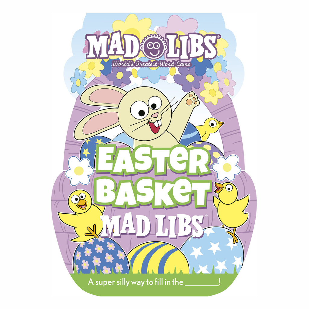 penguin easter basket mad libs cover