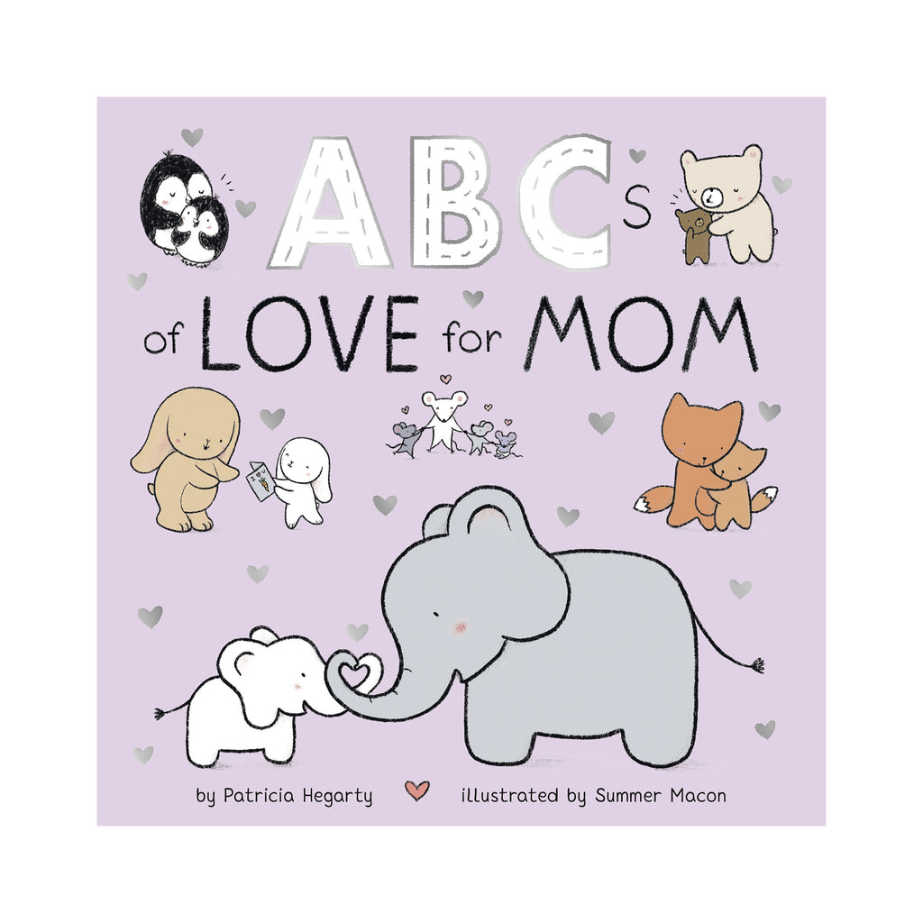 Penguin Random House ABC's of Love for Mom baby board book front cover.
