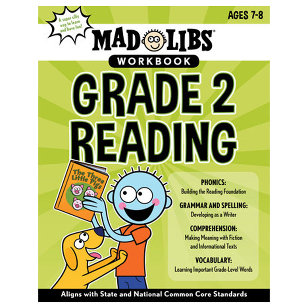 penguin random house-grade 2 reading fair mad libs book paperback