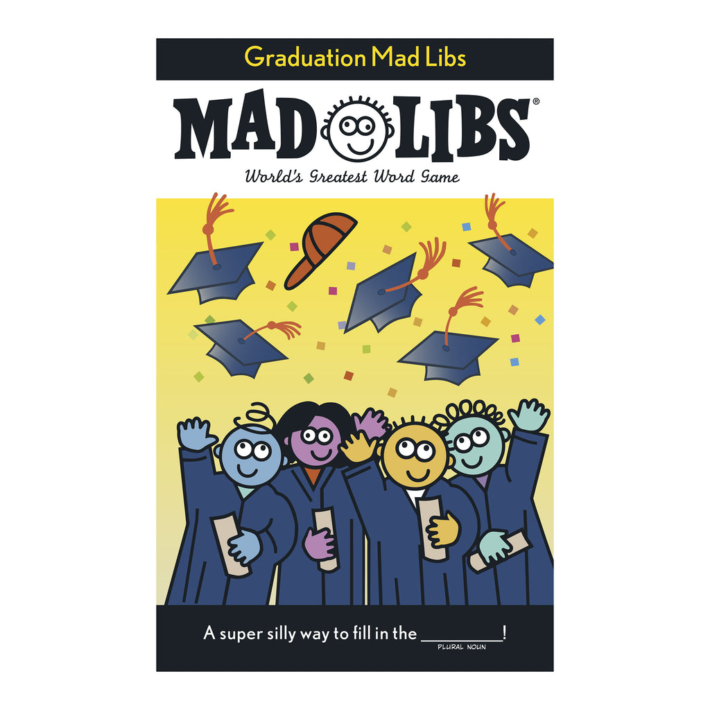 penguin random house graduation mad libs word game graduate gift book cover