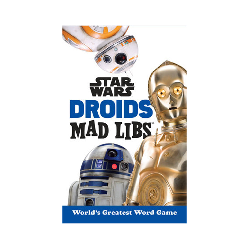 penguin random house star wars droids mad libs word game book cover