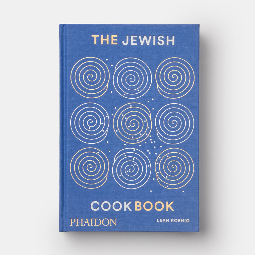 phaidon the jewish cookbook blue silver gold cover