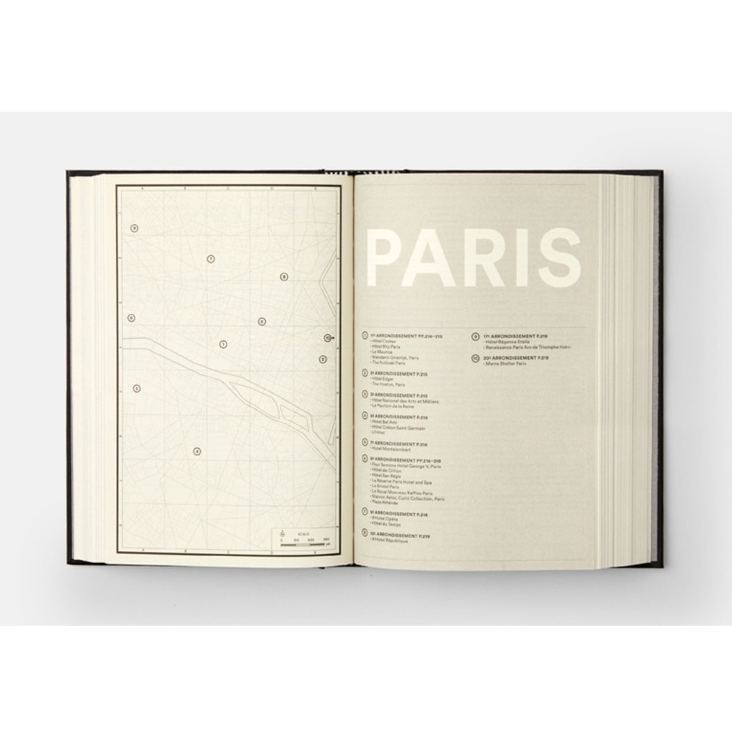 phaidon where architects sleep the most stylish hotels in the world architecture book paris sample page