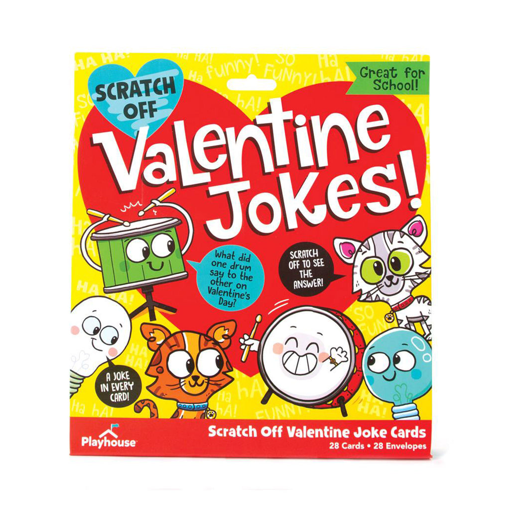 playhouse scratch-off valentine jokes valentine's day cards in packaging