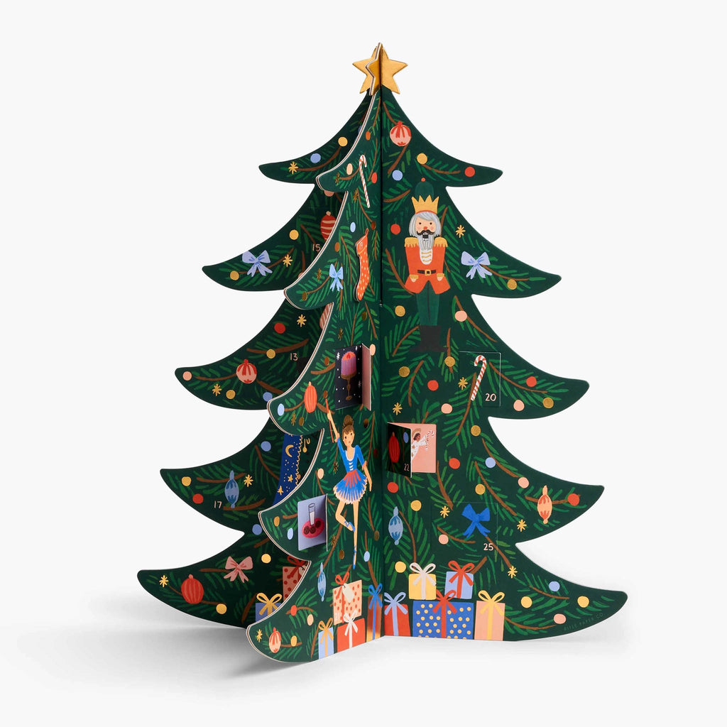 rifle christmas tree advent calendar