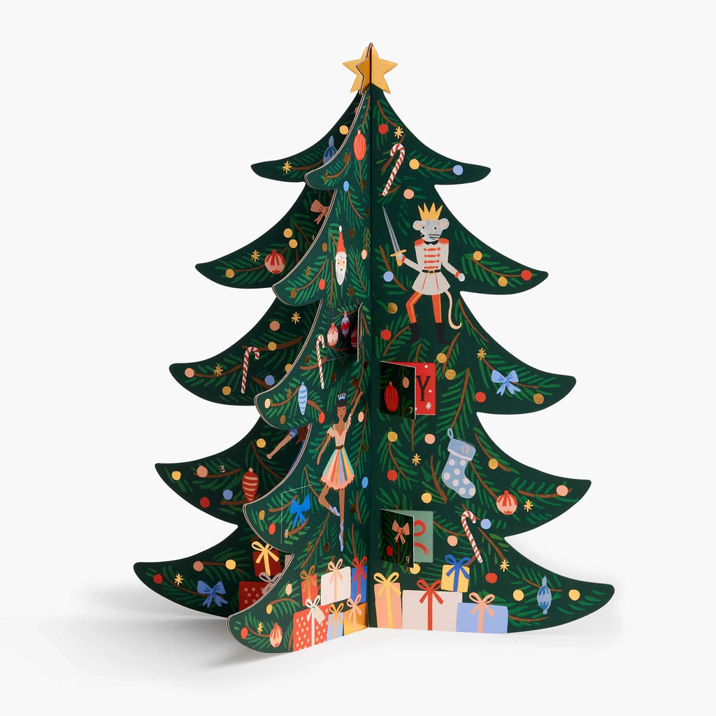 rifle christmas tree advent calendar