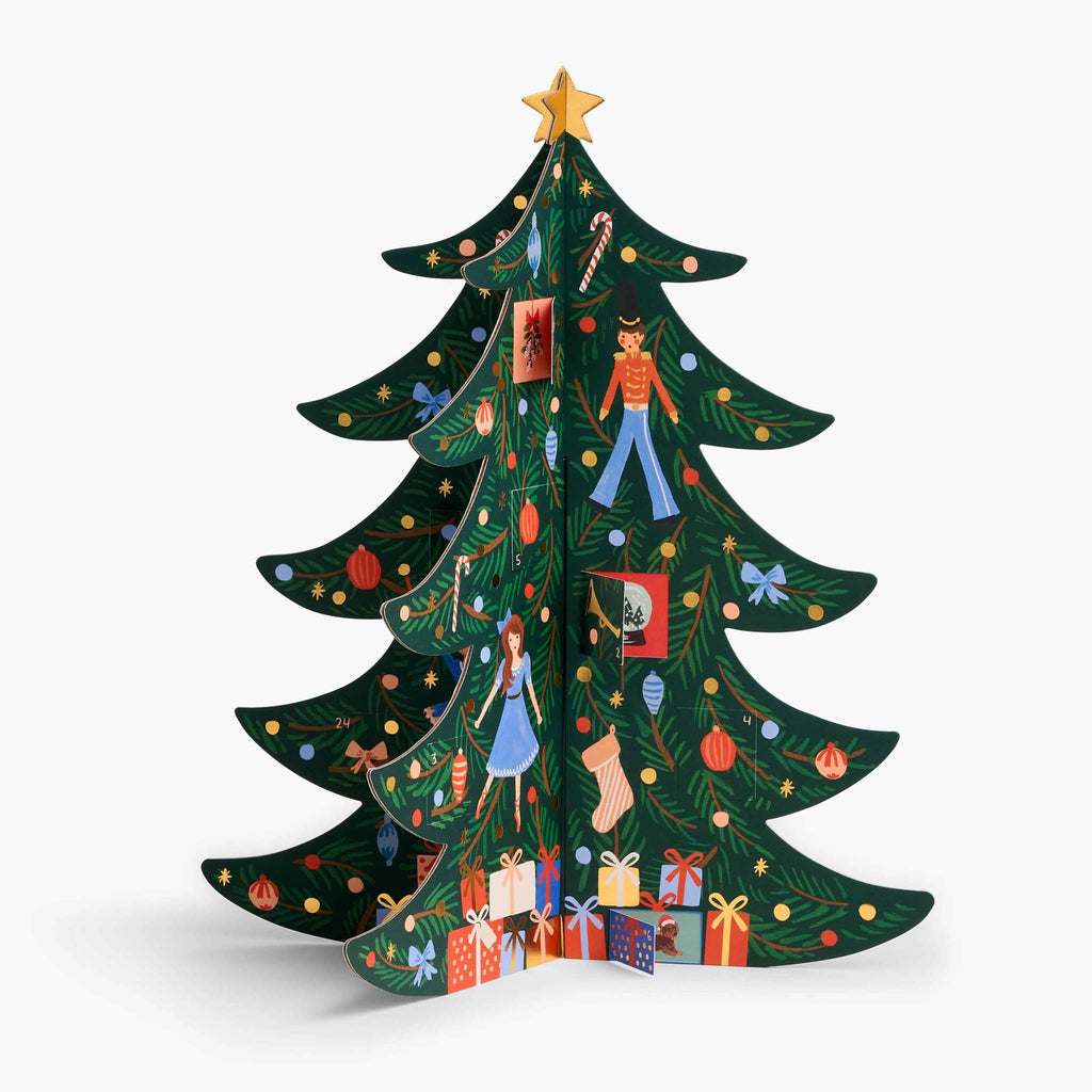 rifle christmas tree advent calendar