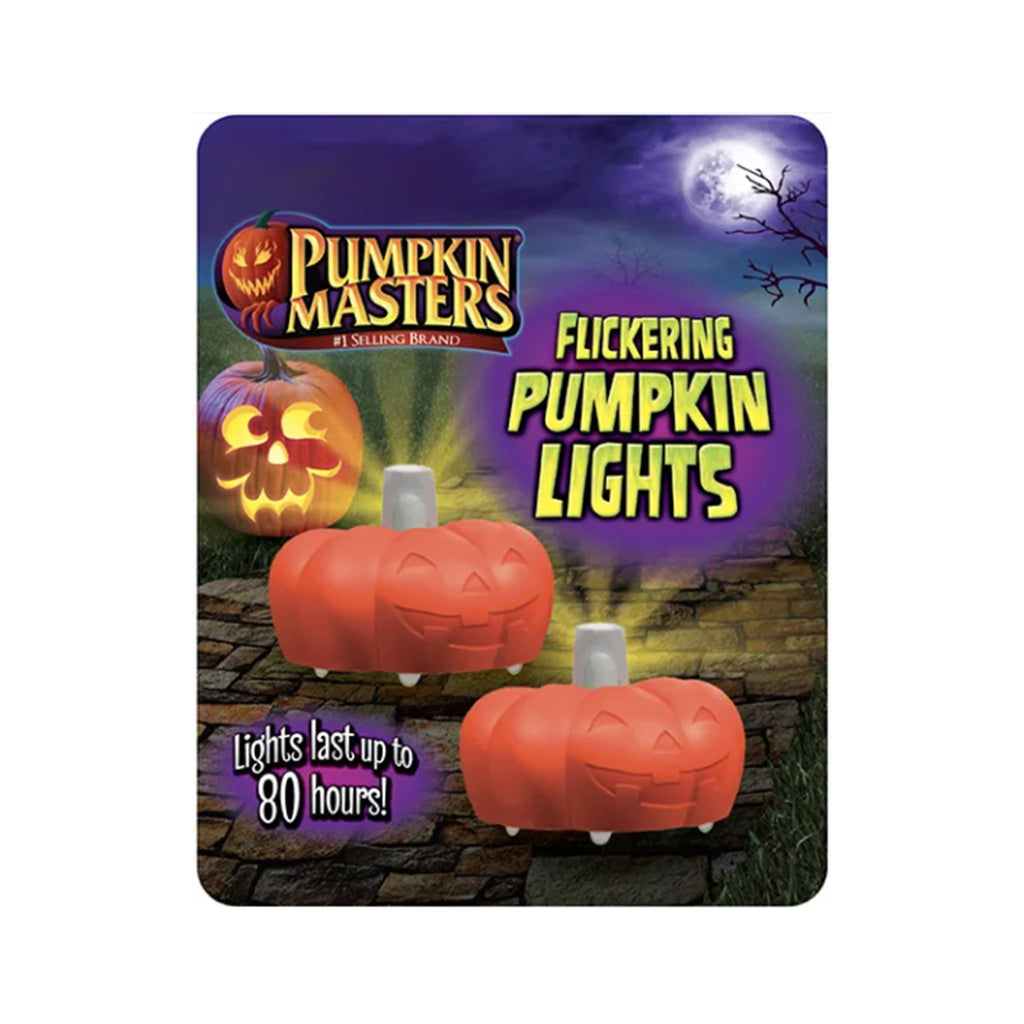 seasonal distribution pumpkin masters battery operated flickering pumpkin lights halloween party supplies decoration