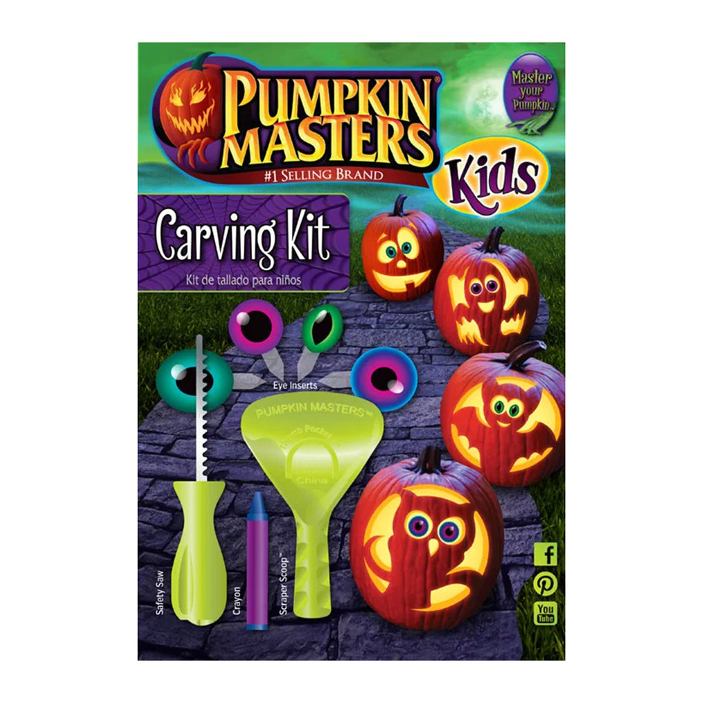 seasonal distribution pumpkin masters kids carving kit halloween party supplies decorations in packaging