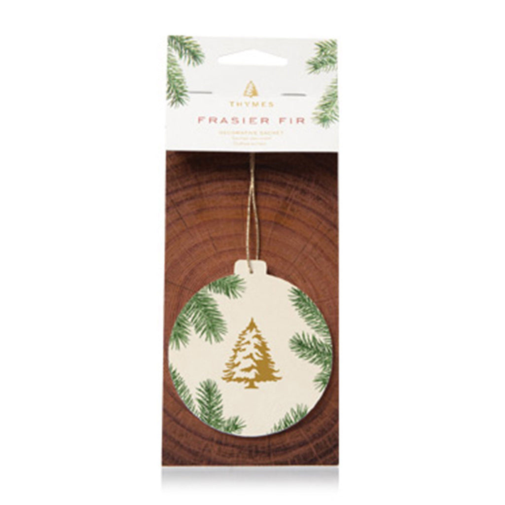 thymes frasier fir scented decorative sachet holiday home fragrance