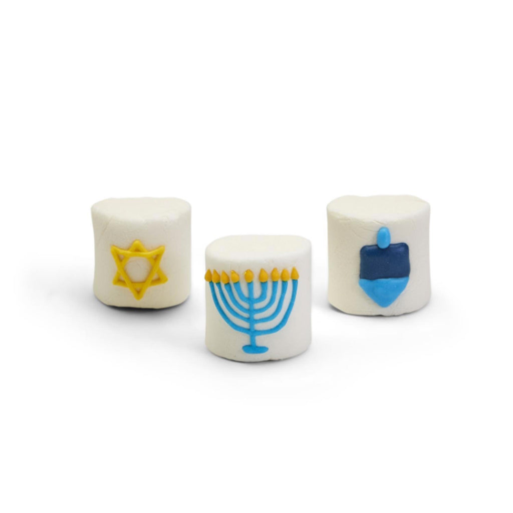 two's company hanukkah themed marshmallows 3 designs