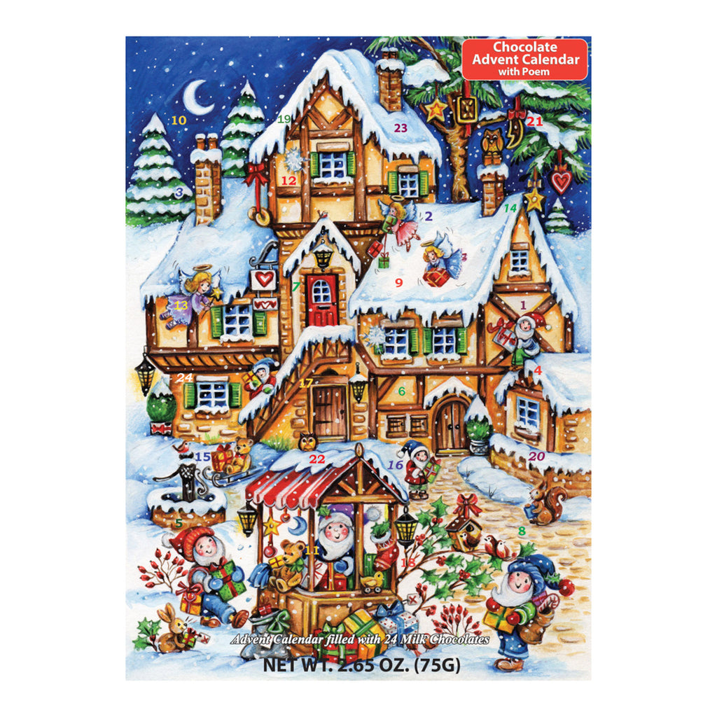 vermont christmas company christmas market chocolate advent calendar front