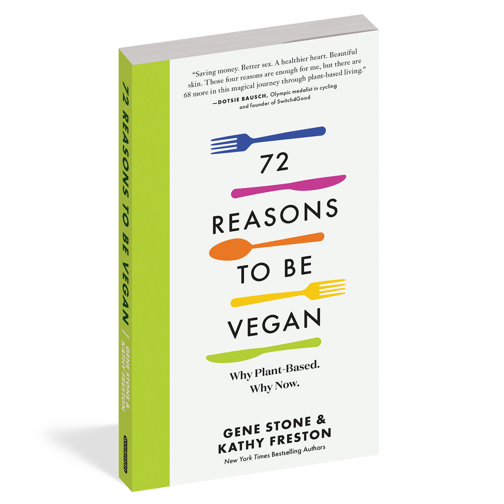 workman 72 reasons to be vegan book paperback